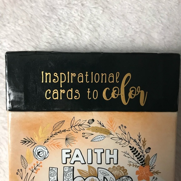Faith Hope Love Coloring Cards - Inspirational Cards to Color New - Picture 3 of 10